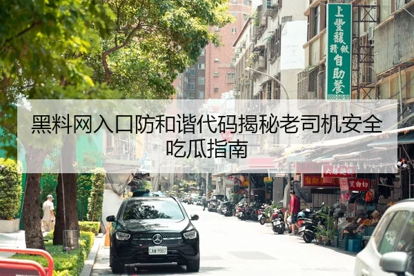 黑料网入口防和谐代码揭秘老司机安全吃瓜指南